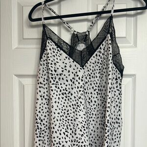 Amazon Black and White Patterned Camisole